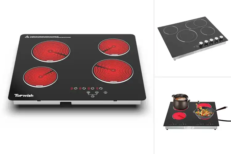 Detailed view of Best 4-Burner Electric Cooktops