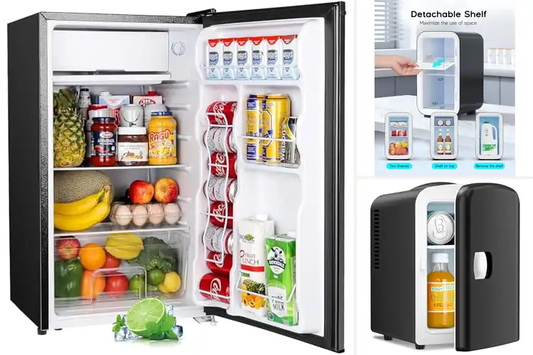 Detailed view of 10 Best Bedroom Fridges: Quiet, Energy-Saving Picks