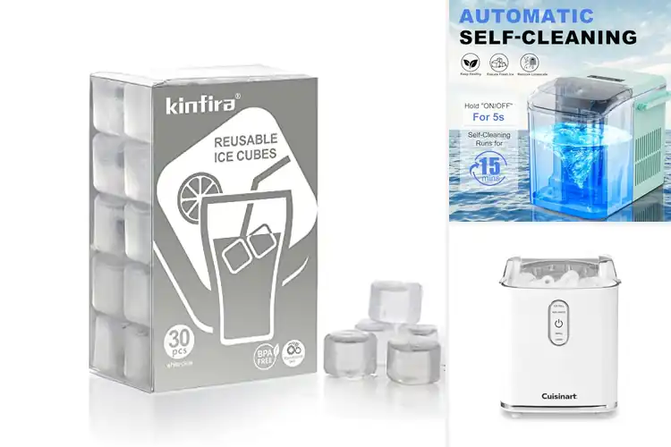 Detailed view of Best Bullet Ice Cubes For Drinks: Stay Cool, Sip Longer