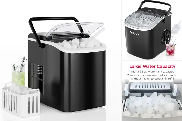 Detailed view of 10 Best Compact Ice Makers: Fast, Fresh Ice for Any Space