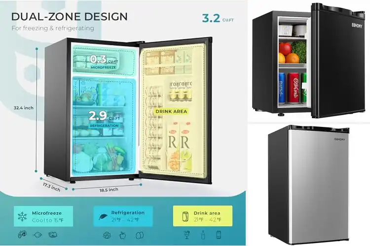 Detailed view of 10 Best Energy-Saving Mini Fridges: Slash Bills Today