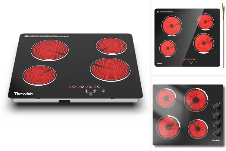 Detailed view of Best Four Burner Cooktops