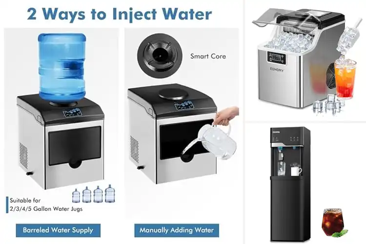 Detailed view of Best Ice Maker With Ice Full And Add Water Alerts