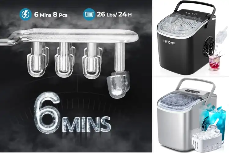 Detailed view of 10 Best Ice Makers for Entertaining: Keep Parties Ice-Cool