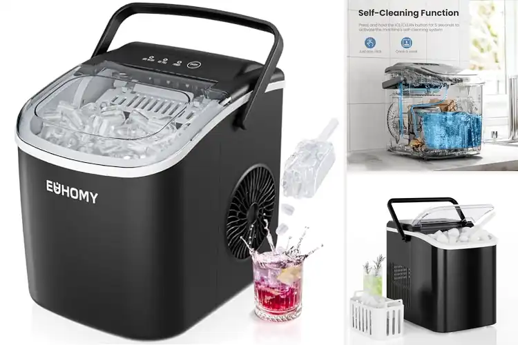 Detailed view of 10 Best Ice Makers For Small Kitchens: Instant Fresh Ice
