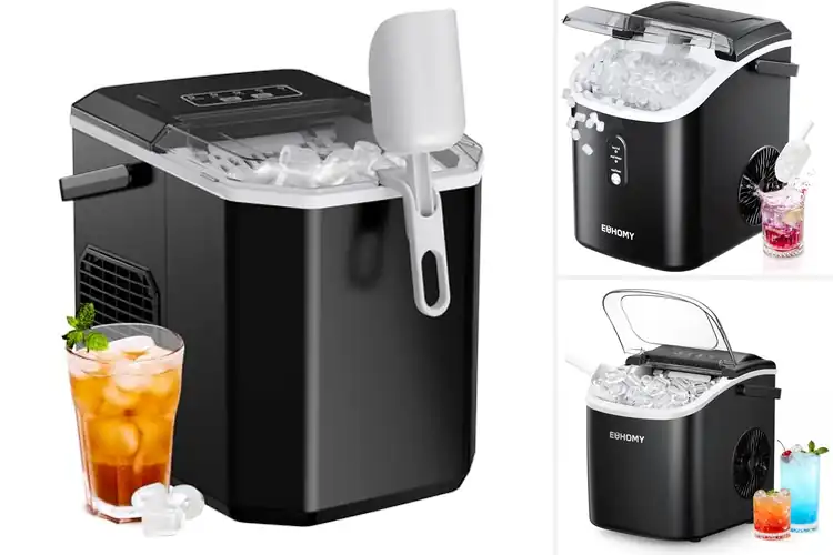 Detailed view of Best Ice Makers With Scoop for Quick, Effortless Ice Storage