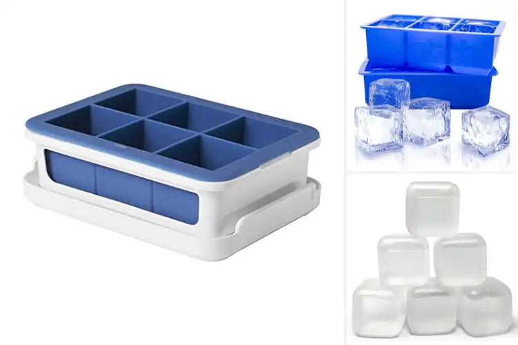 Detailed view of 9 Best Large Ice Cubes: Chill Drinks Longer