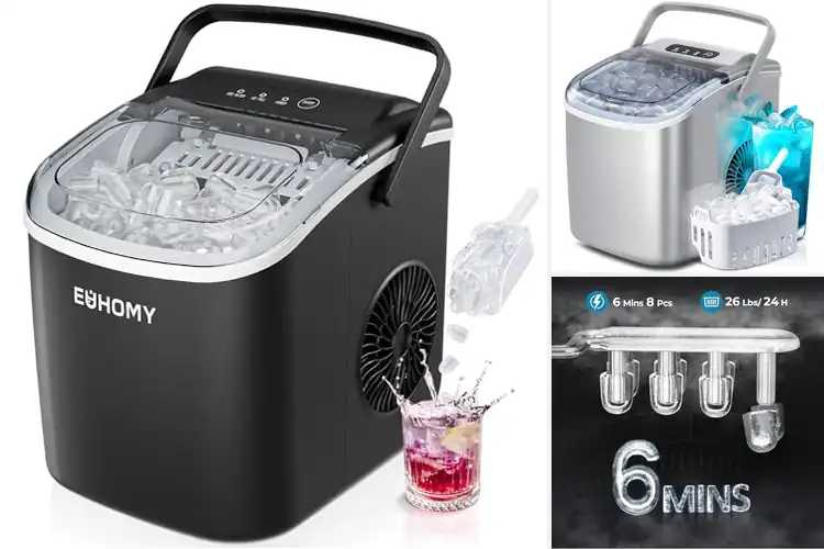 Detailed view of 10 Best Personal Ice Makers: Fast Ice, Cold Drinks