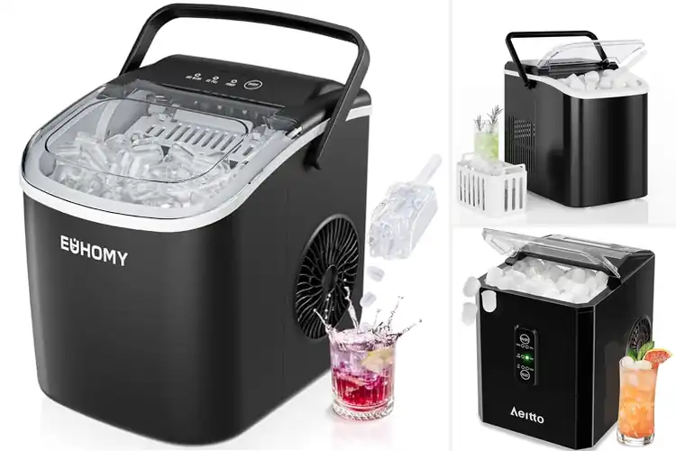 Detailed view of 10 Best Portable Ice Makers: Quick Chill for Any Trip