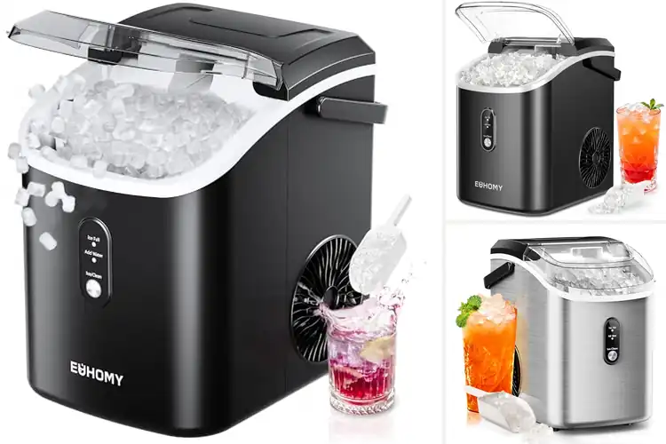 Detailed view of Best Portable Nugget Ice Maker With Handle