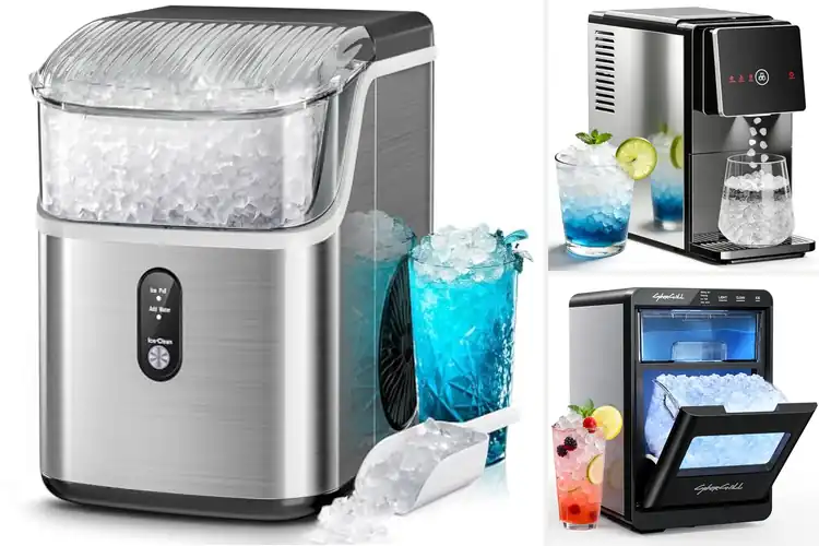 Detailed view of Best Quick Ice Production Nugget Machines