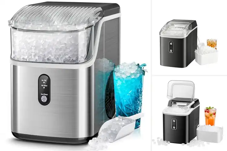Detailed view of Best Rapid Ice Production Nugget Machine
