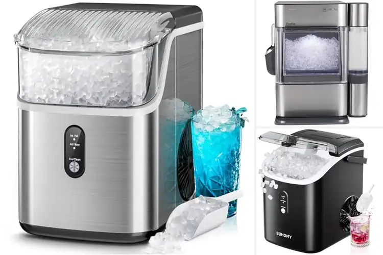 Detailed view of Best Rapid Ice Production Nugget Makers