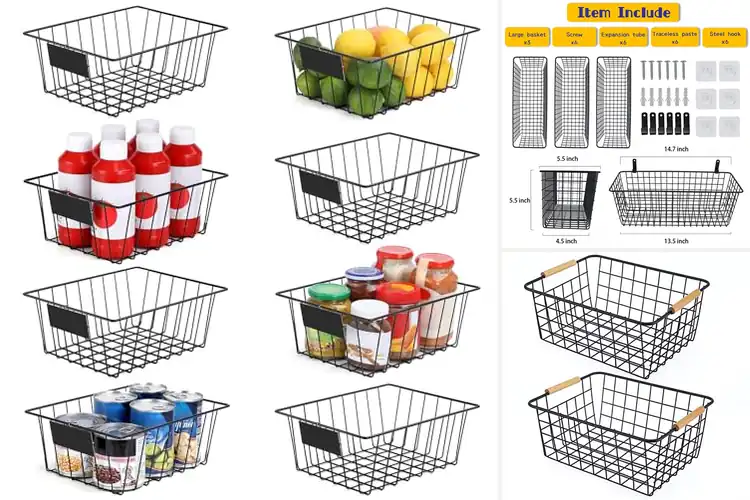 Detailed view of Best Removable Wire Baskets