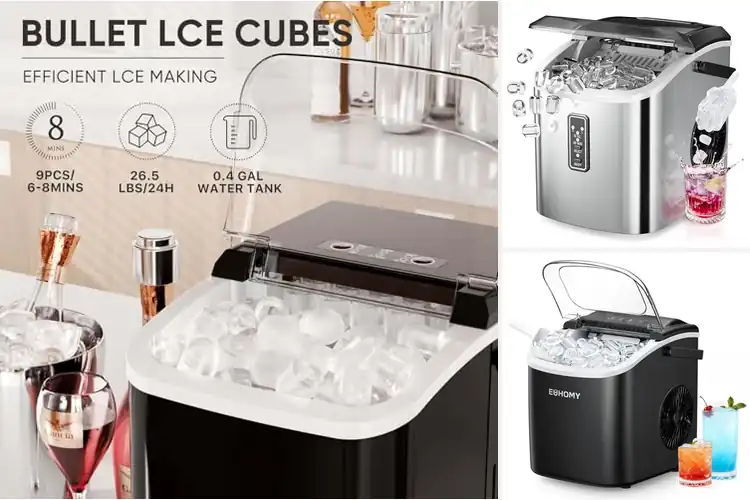 Detailed view of 10 Best Road Trip Ready Compact Ice Makers You Need